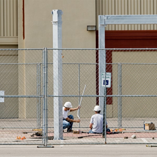 how much time can i lease the temporary fence for my construction site or event in Knickerbocker TX